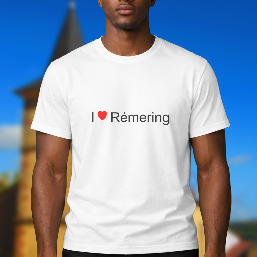 T-shirt I love rémering