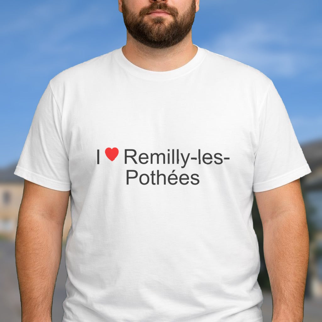 T-shirt I love remilly-les-pothées