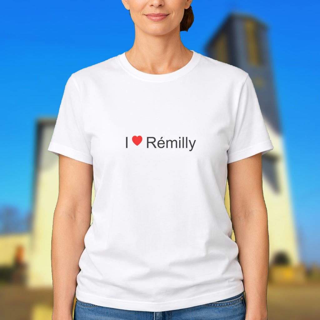 T-shirt I love rémilly