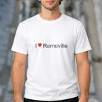 T-shirt I love removille