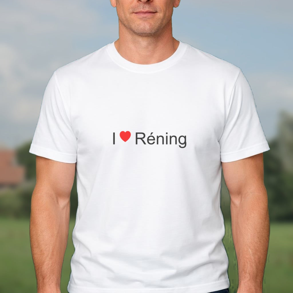 T-shirt I love réning