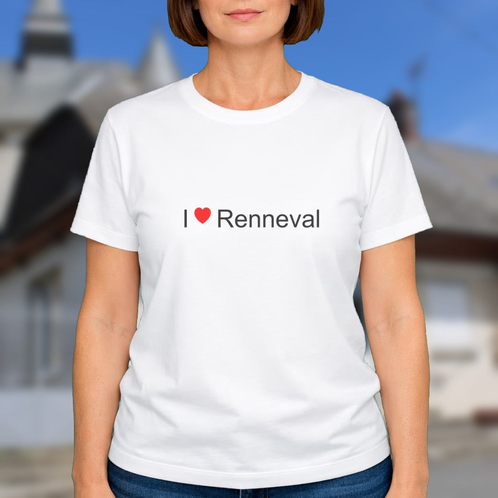 T-shirt I love renneval