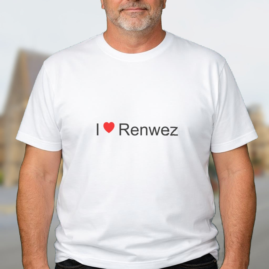 T-shirt I love renwez
