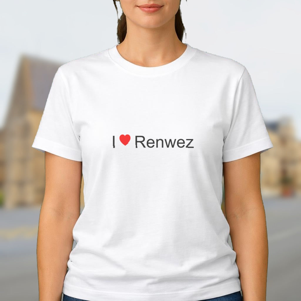T-shirt I love renwez