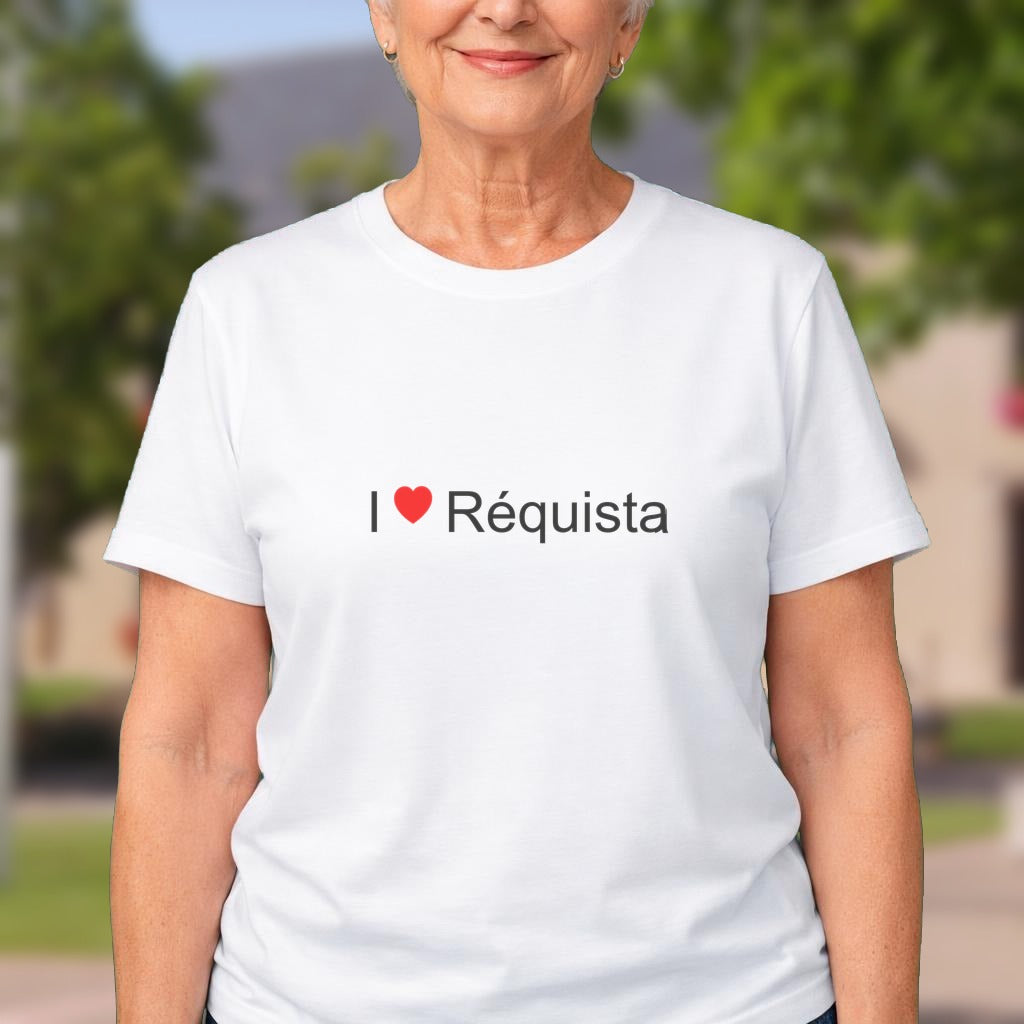 T-shirt I love réquista