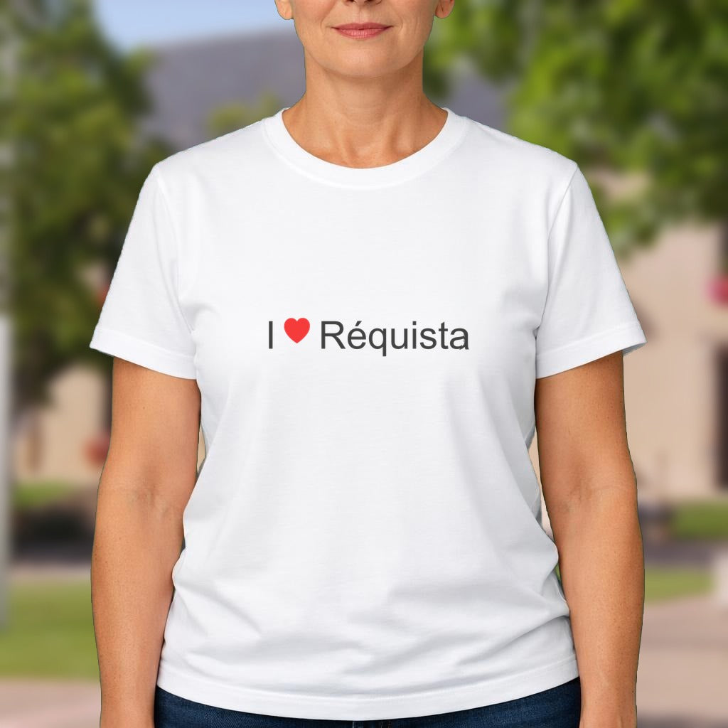 T-shirt I love réquista