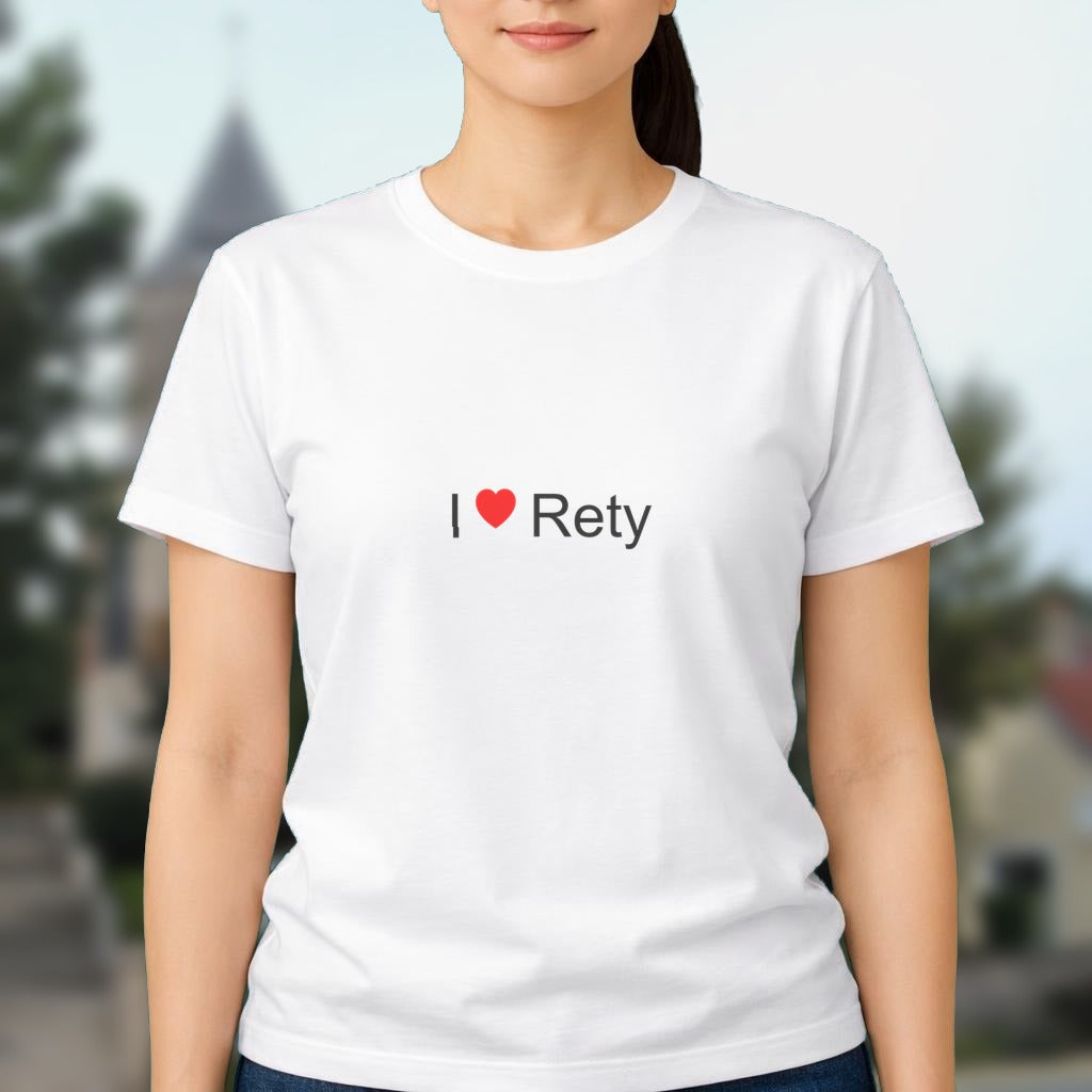 T-shirt I love rety