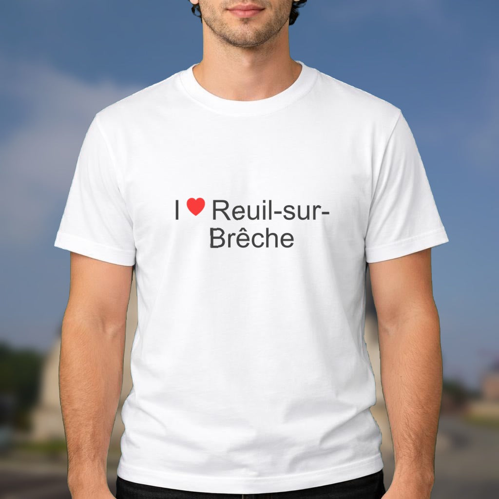 T-shirt I love reuil-sur-brêche