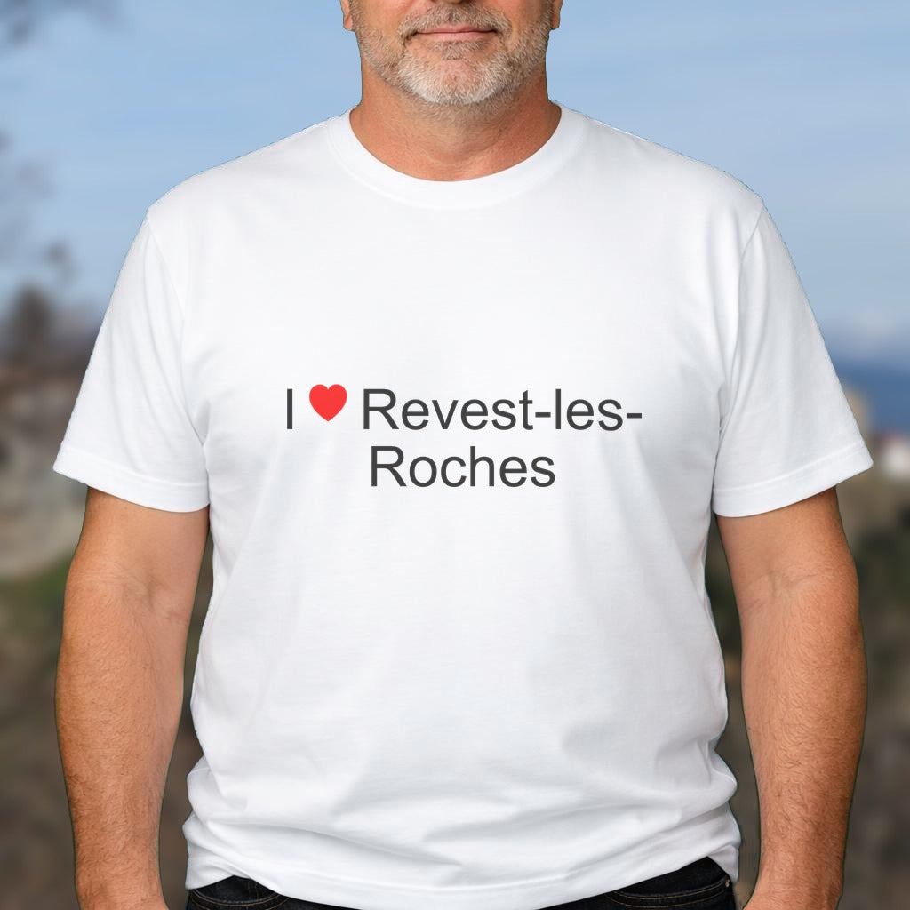 T-shirt I love revest-les-roches