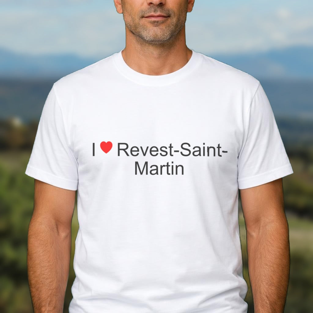 T-shirt I love revest-saint-martin