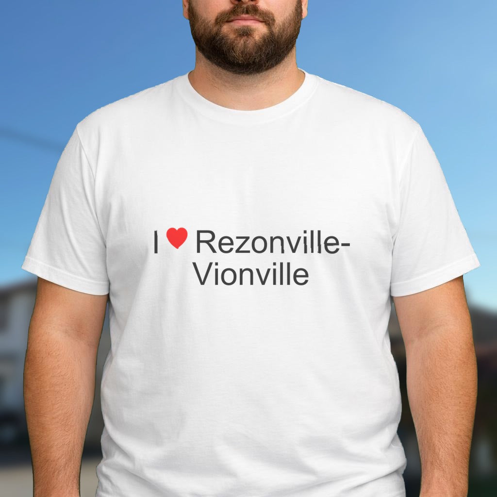 T-shirt I love rezonville-vionville