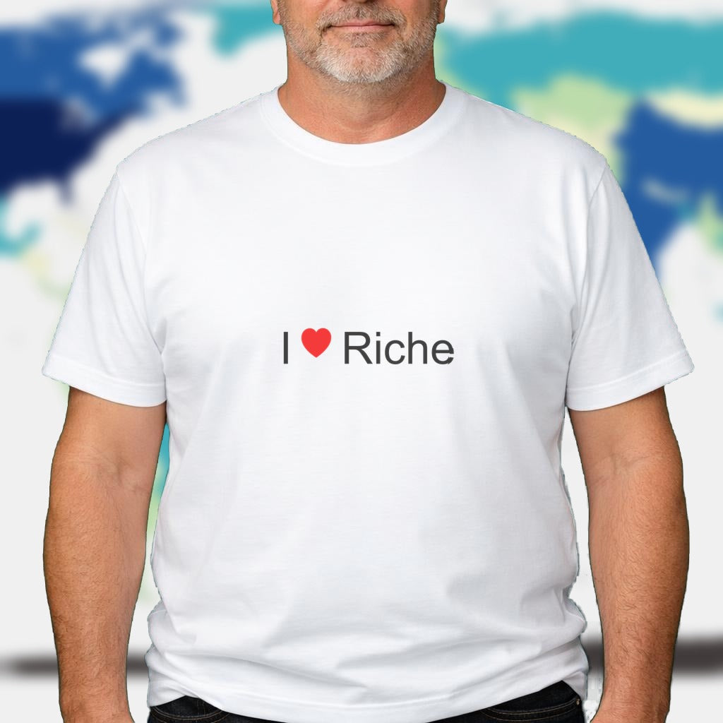 T-shirt I love riche