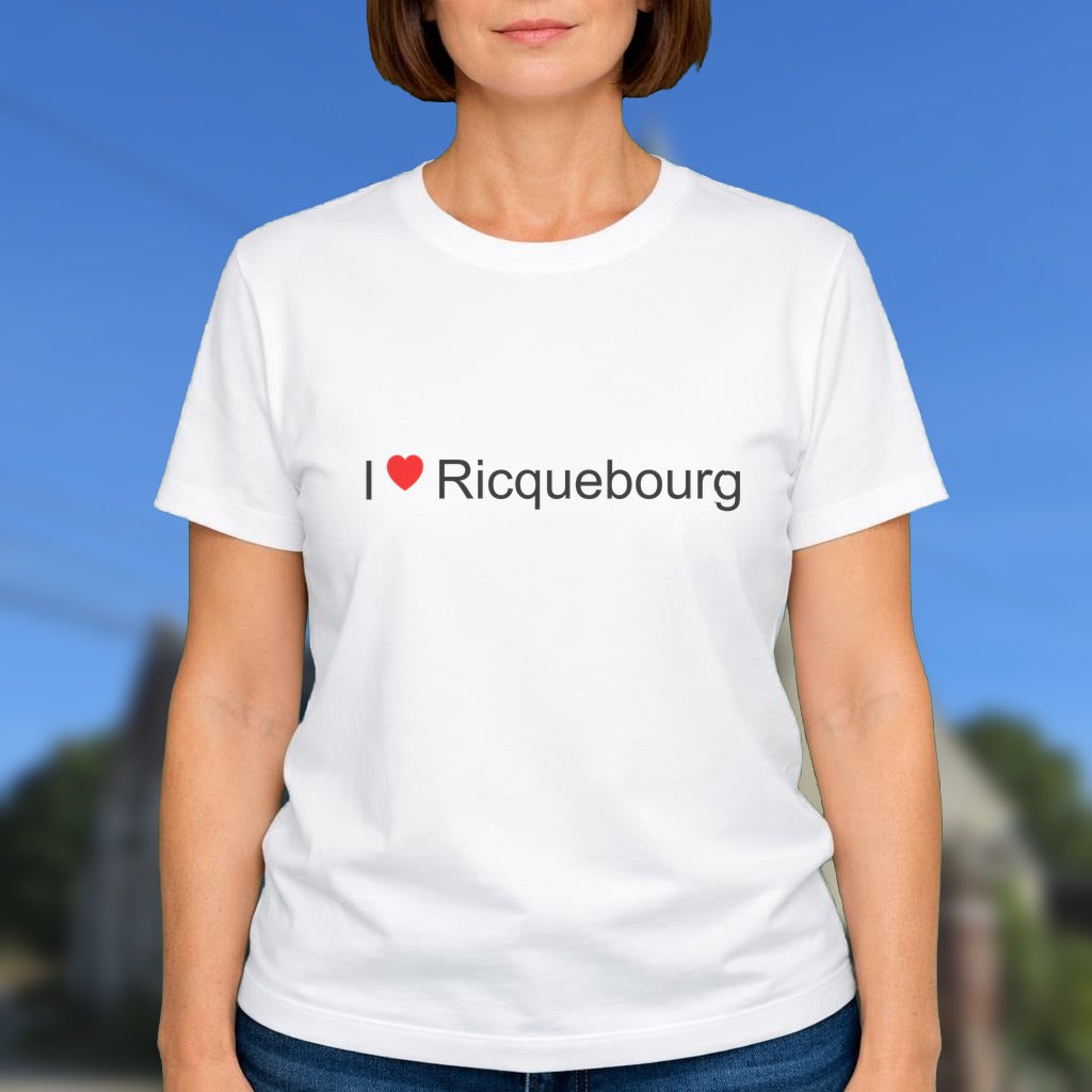 T-shirt I love ricquebourg