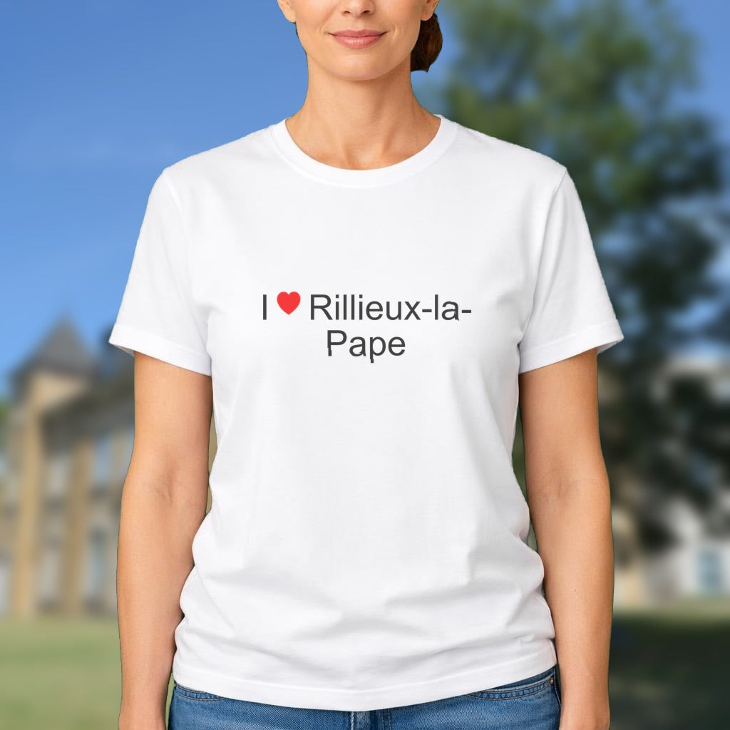 T-shirt I love rillieux-la-pape