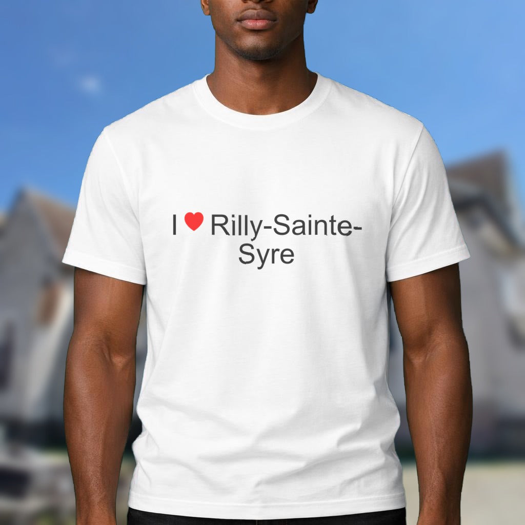 T-shirt I love rilly-sainte-syre