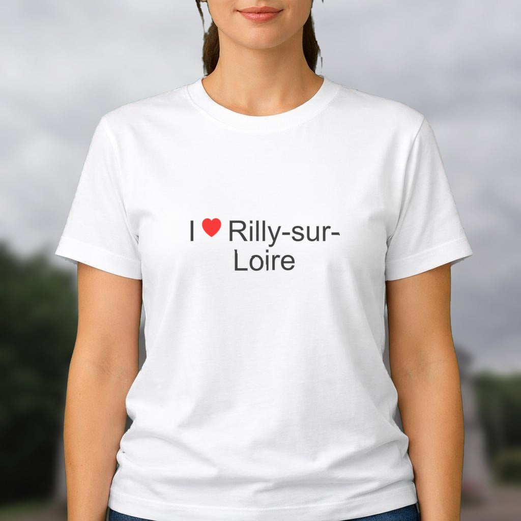 T-shirt I love rilly-sur-loire