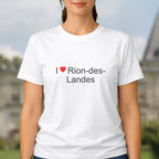 T-shirt I love rion-des-landes