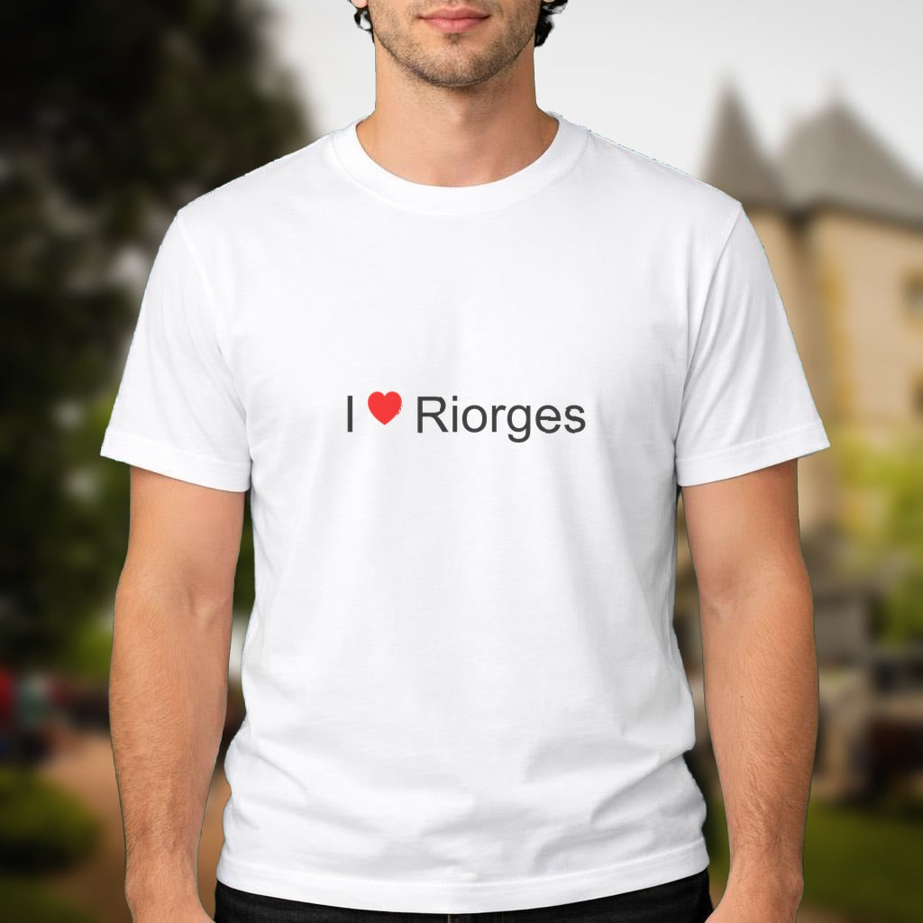 T-shirt I love riorges