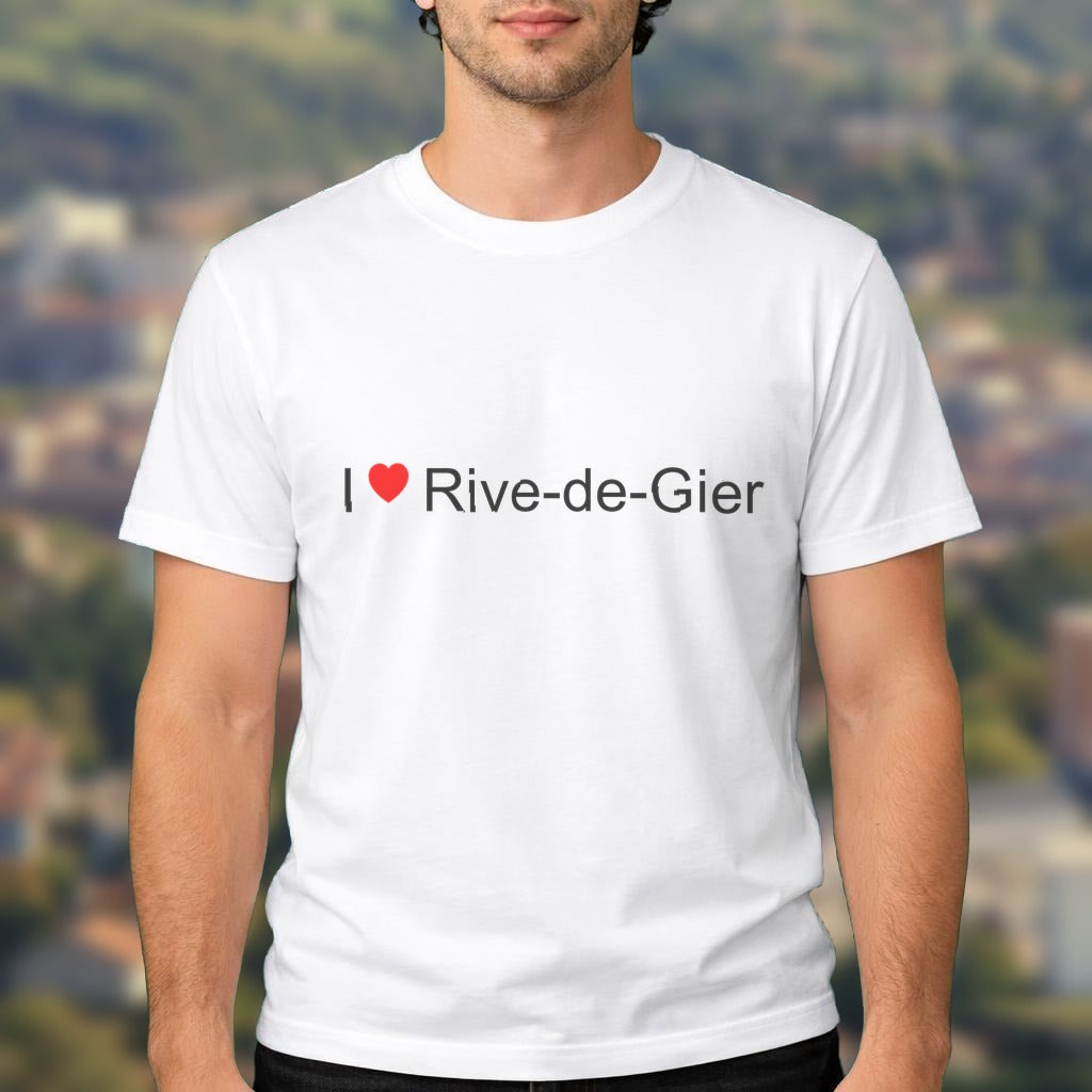 T-shirt I love rive-de-gier