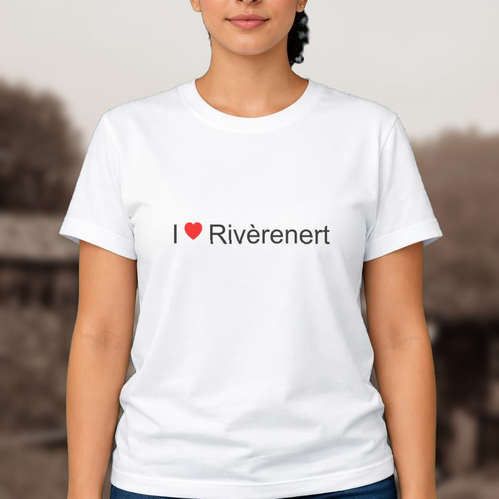 T-shirt I love rivèrenert