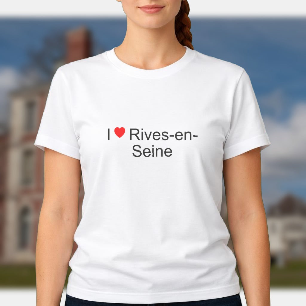 T-shirt I love rives-en-seine