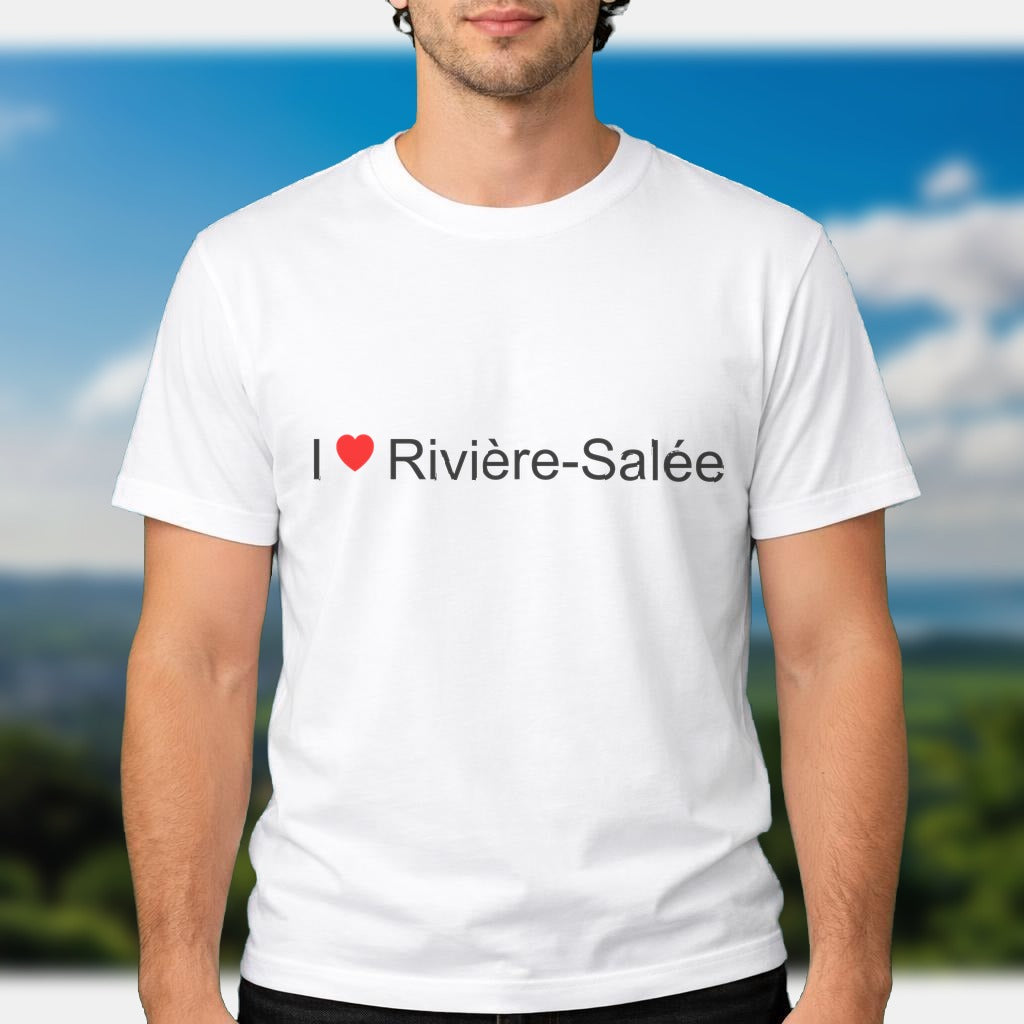 T-shirt I love rivière-salée