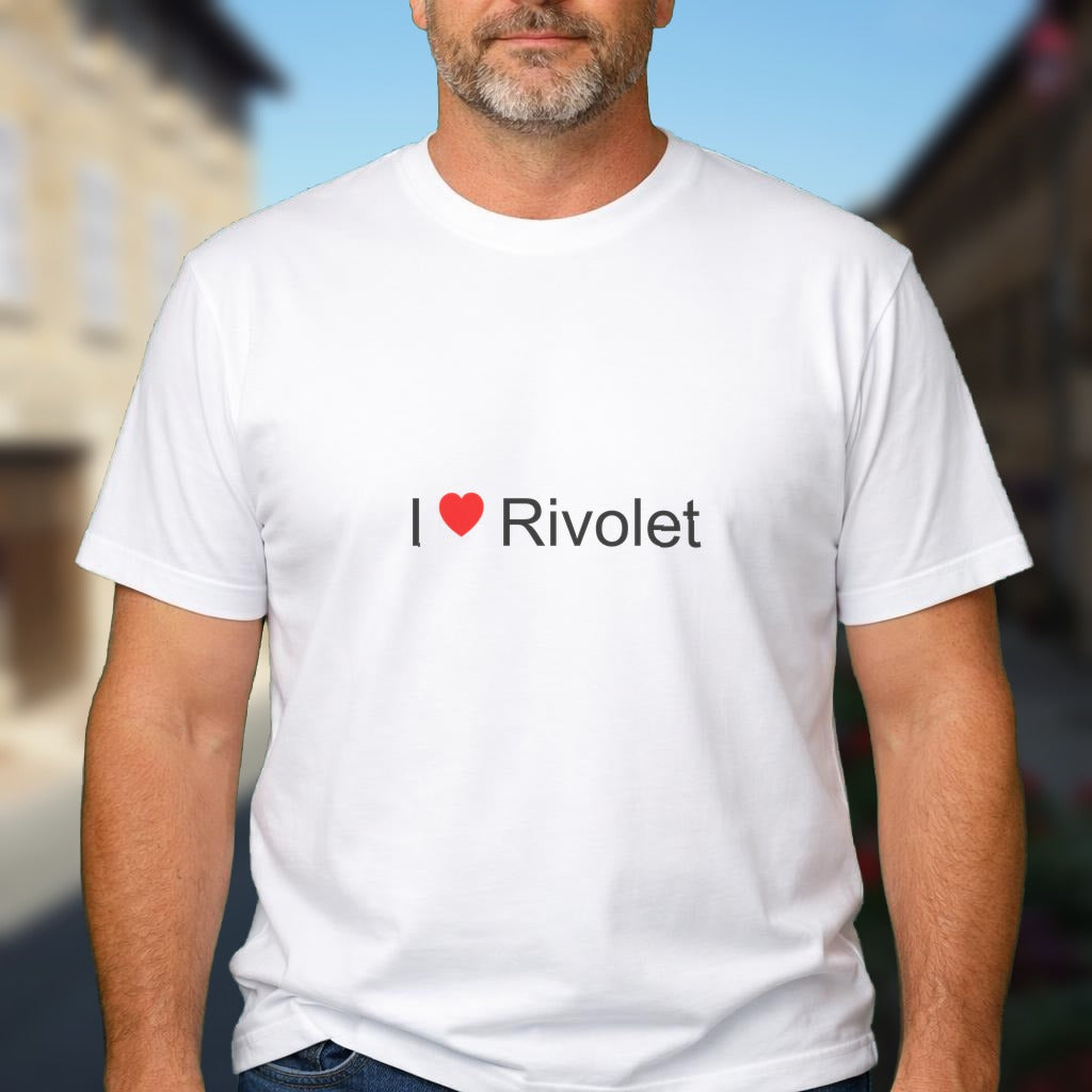 T-shirt I love rivolet