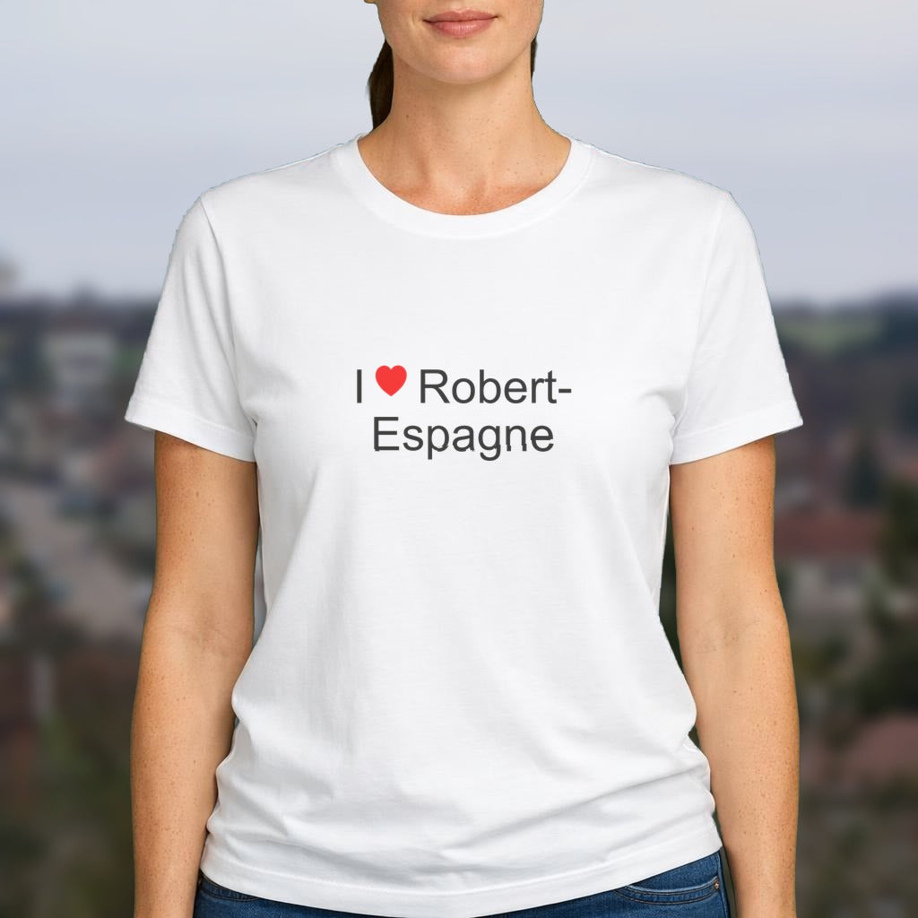 T-shirt I love robert-espagne