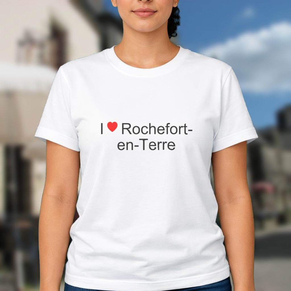 T-shirt I love rochefort-en-terre