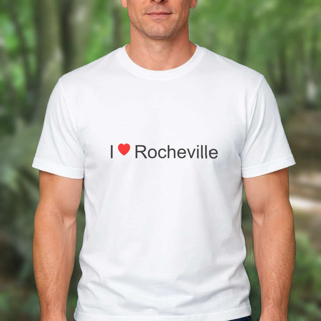 T-shirt I love rocheville