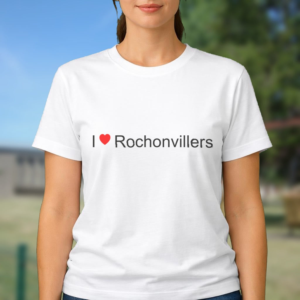 T-shirt I love rochonvillers