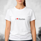 T-shirt I love rocles