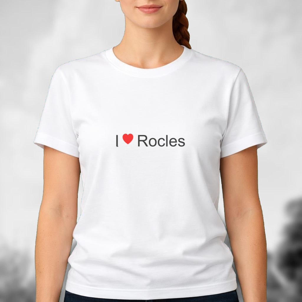T-shirt I love rocles