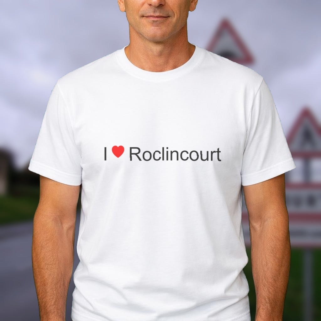 T-shirt I love roclincourt