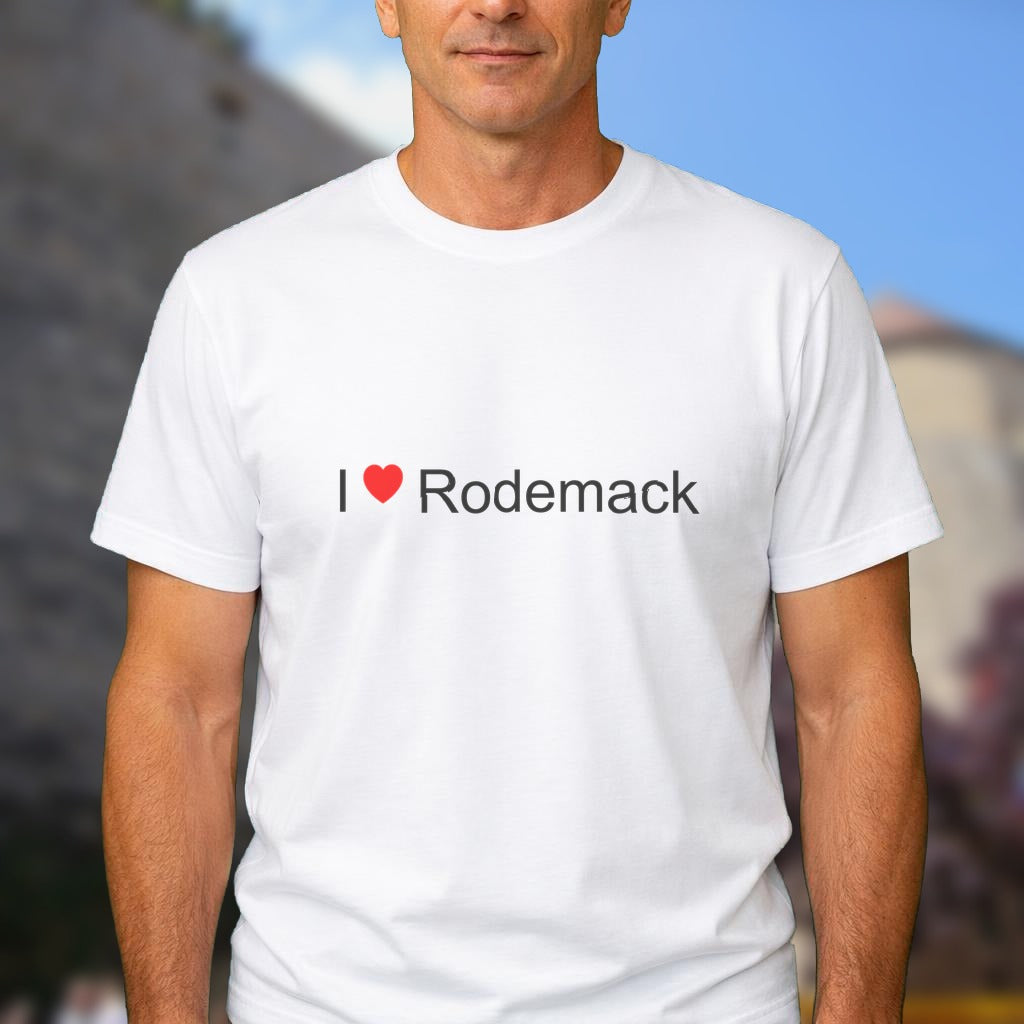 T-shirt I love rodemack