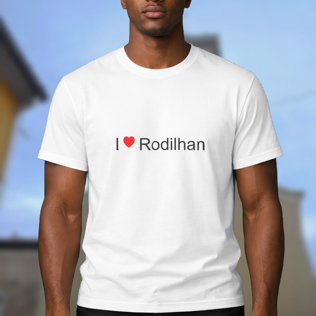 T-shirt I love rodilhan