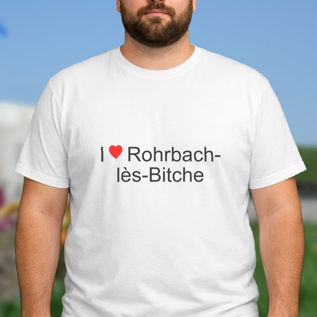 T-shirt I love rohrbach-lès-bitche