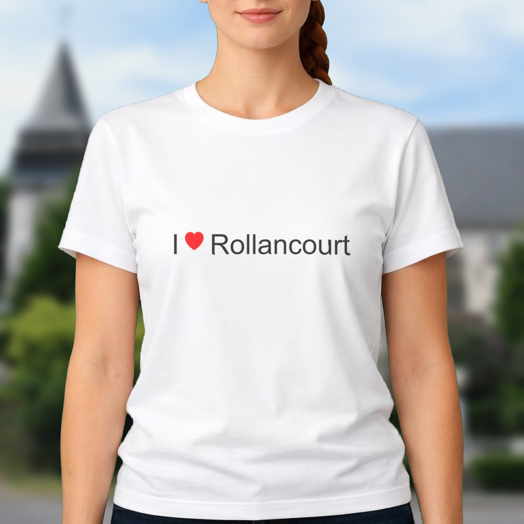 T-shirt I love rollancourt