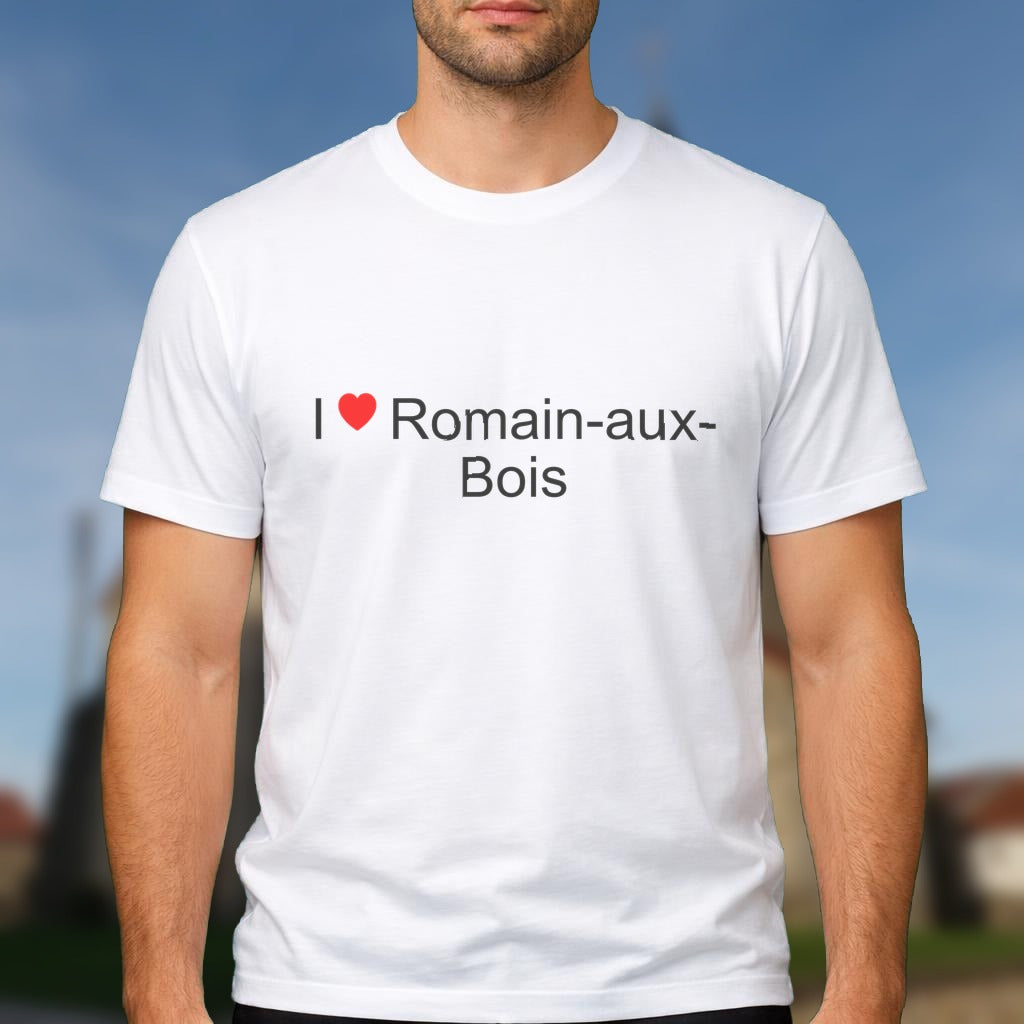 T-shirt I love romain-aux-bois
