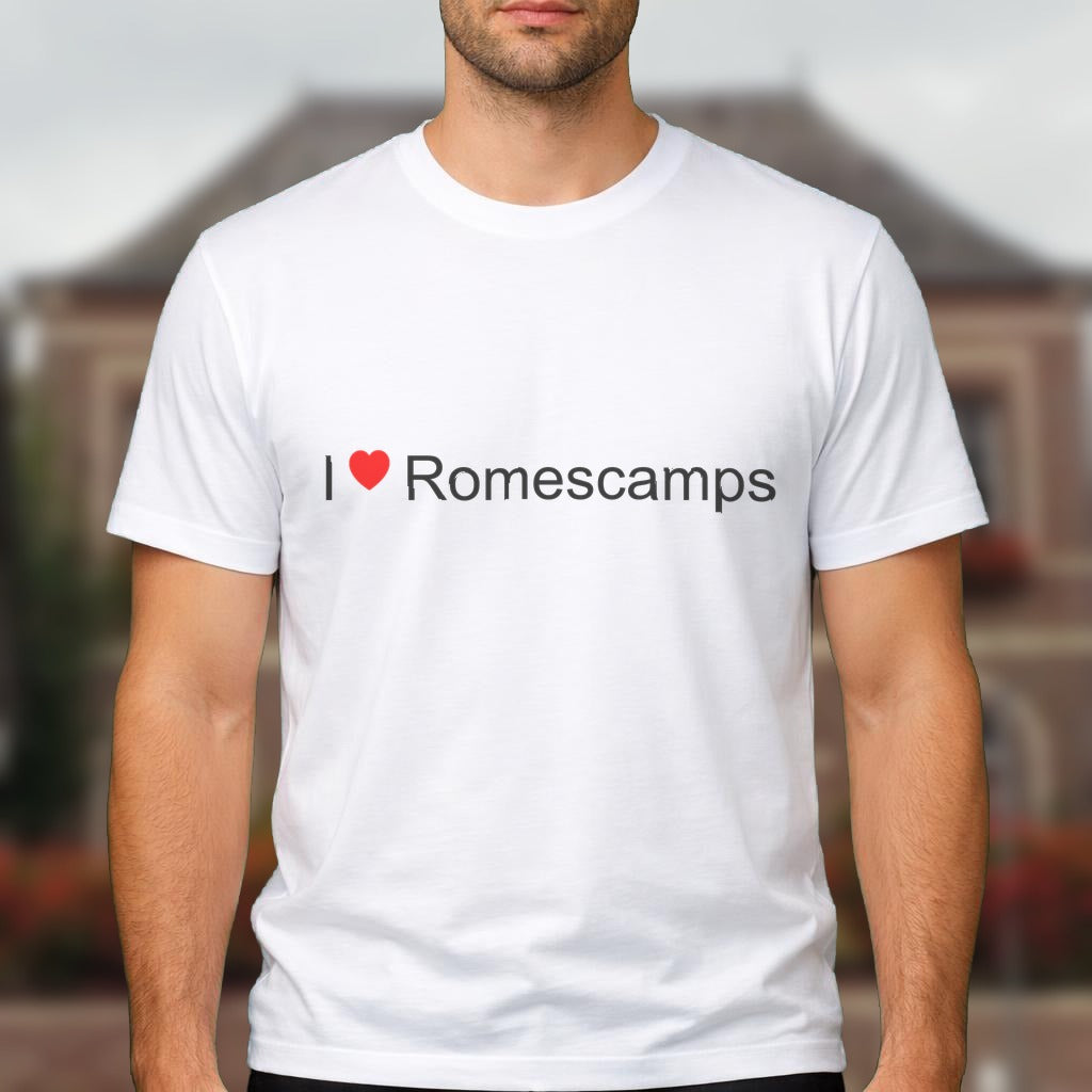 T-shirt I love romescamps