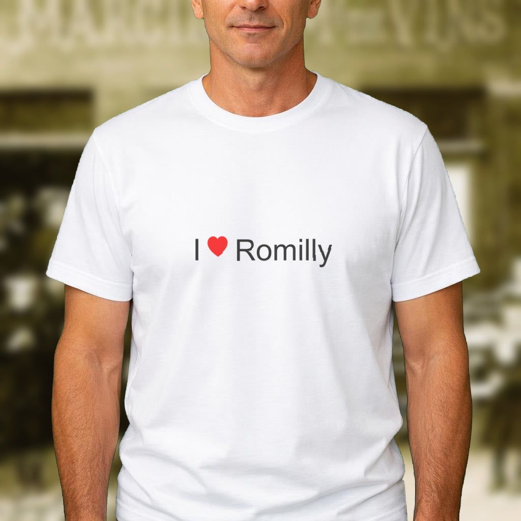 T-shirt I love romilly