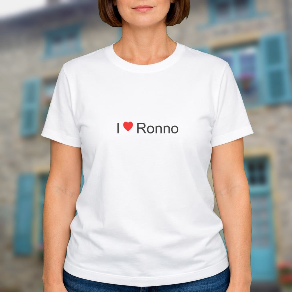 T-shirt I love ronno