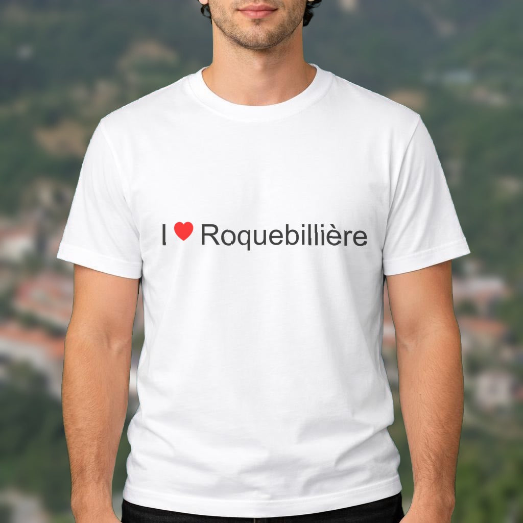 T-shirt I love roquebillière