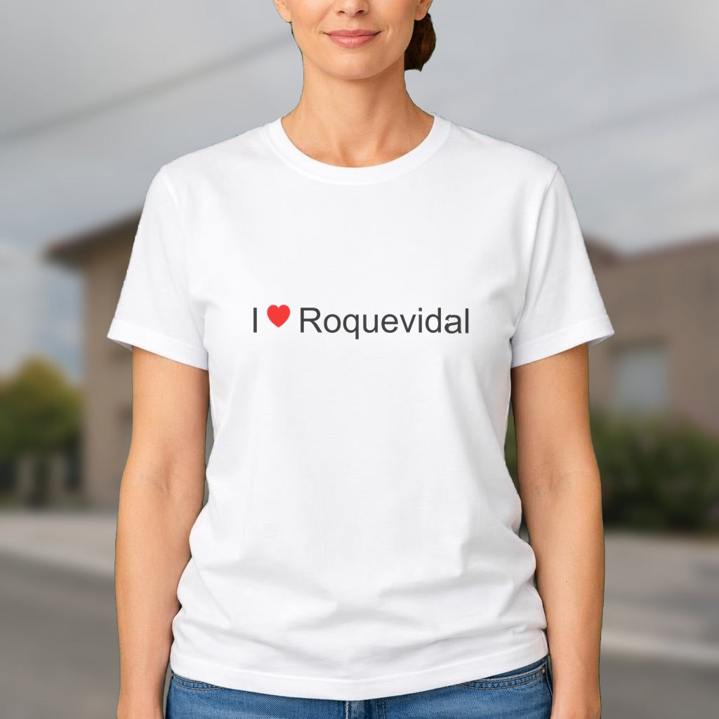 T-shirt I love roquevidal