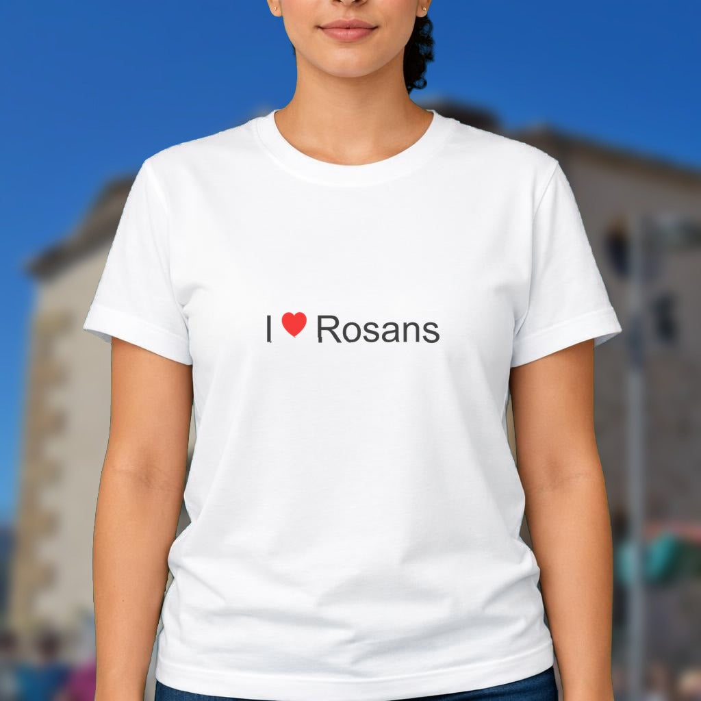 T-shirt I love rosans
