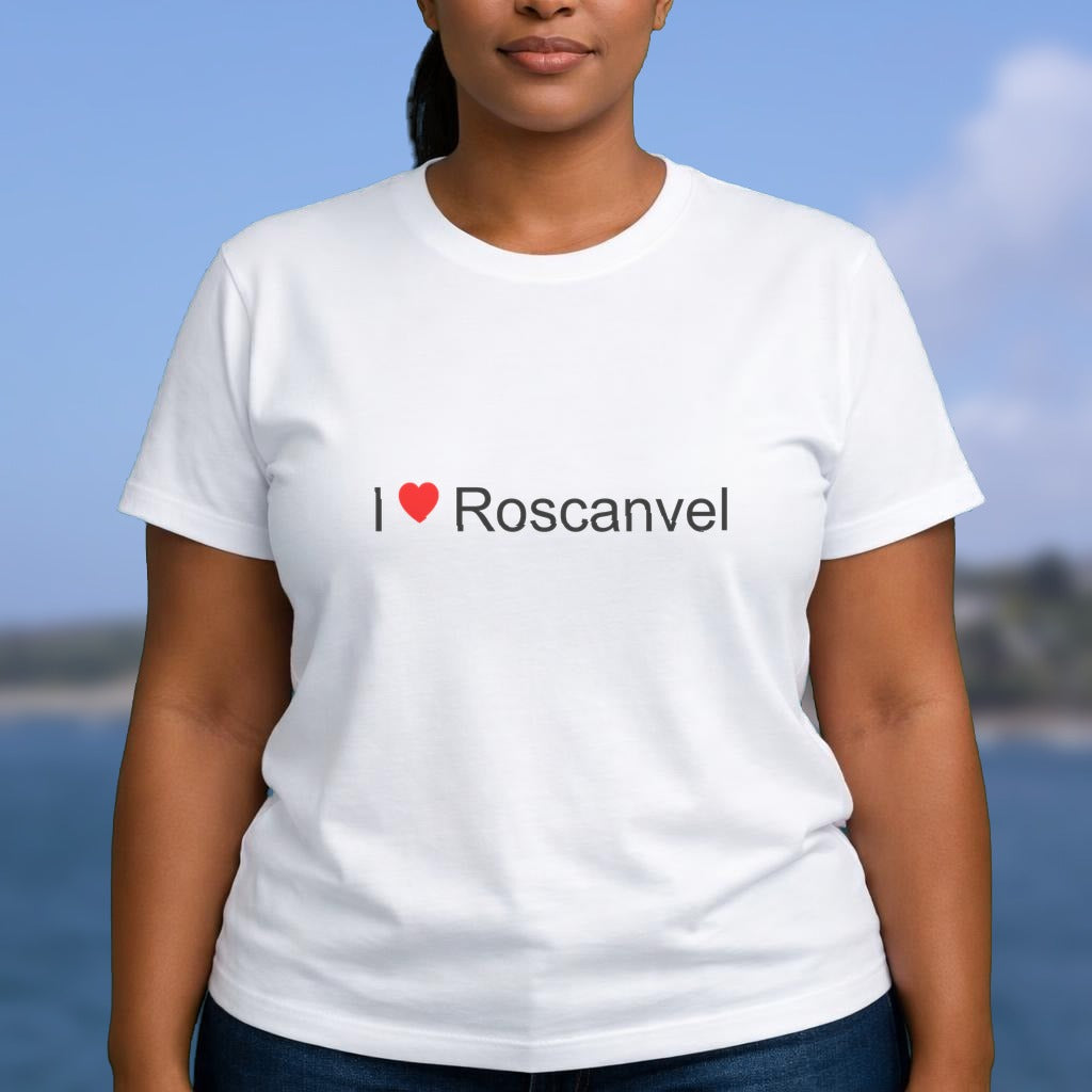 T-shirt I love roscanvel