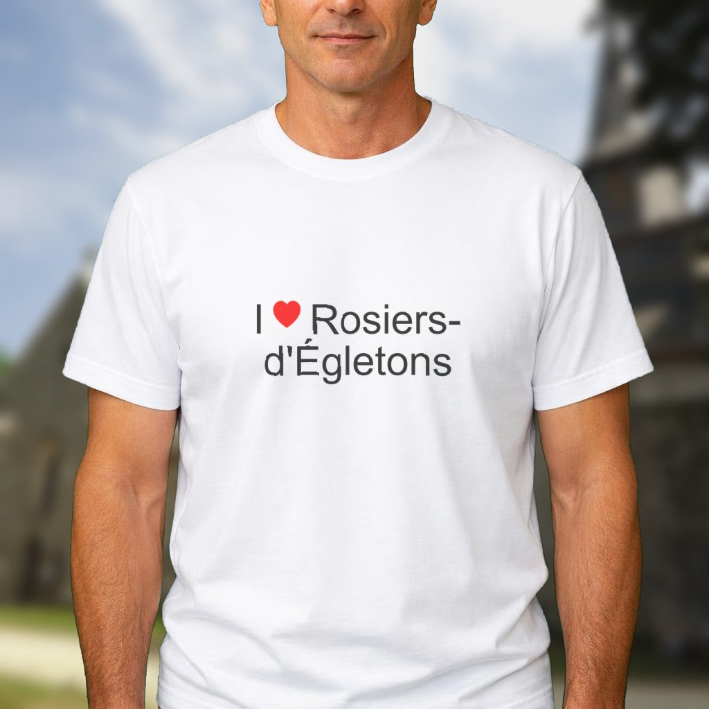T-shirt I love rosiers-d'égletons
