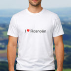T-shirt I love rosnoën