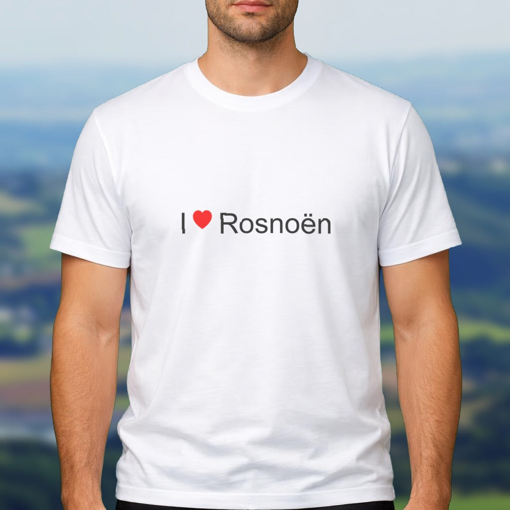 T-shirt I love rosnoën