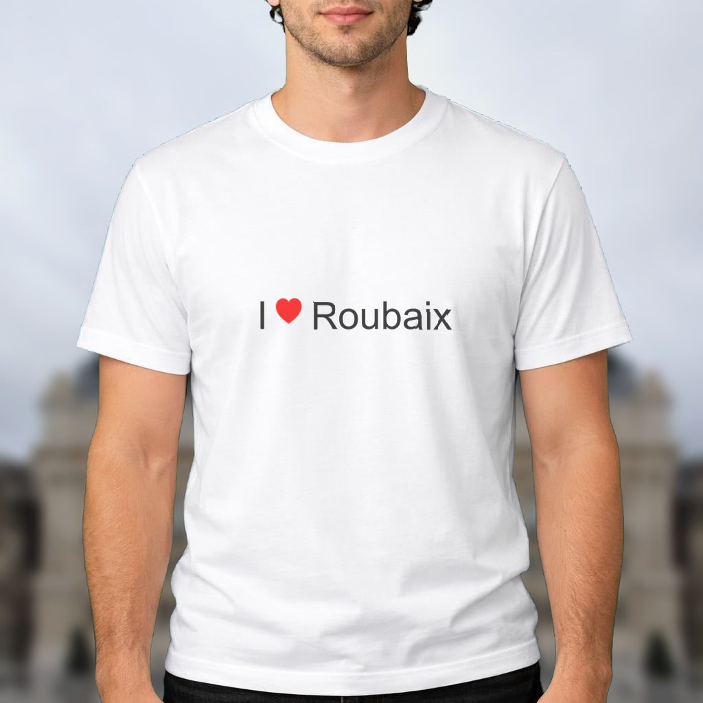 T-shirt I love roubaix